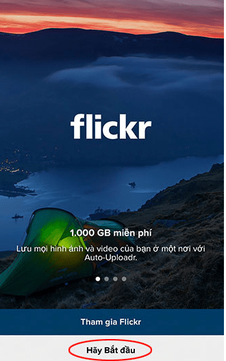 Flickr còn là một phần mềm upload ảnh chất lượng