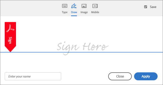 Cách chèn chữ ký vào file PDF Adobe Reader