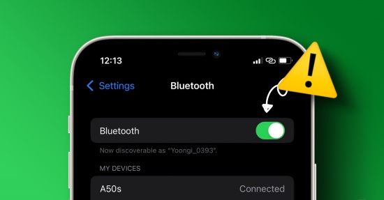 iPhone tự bật Bluetooth