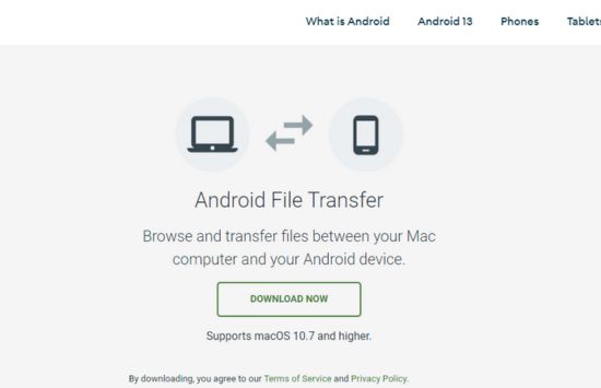 Cài Đặt Android File Transfer